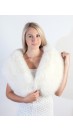 White Fox Fur Stole/Scarf